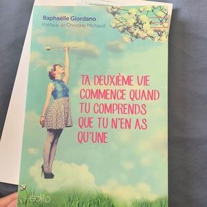 Ta deuxième vie commence quand tu comprends que tu no en as qu’une